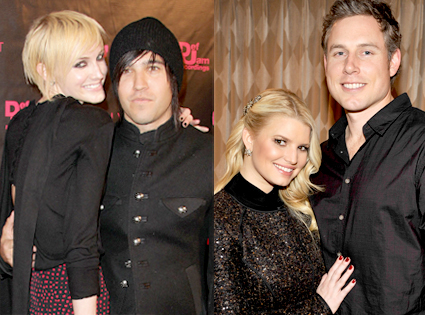 Pete Wentz, Ashlee Simpson Wentz, Jessica Simpson, Eric Johnson Pete Wentz, Ashlee Simpson Wentz, Jessica Simpson, Eric Johnson